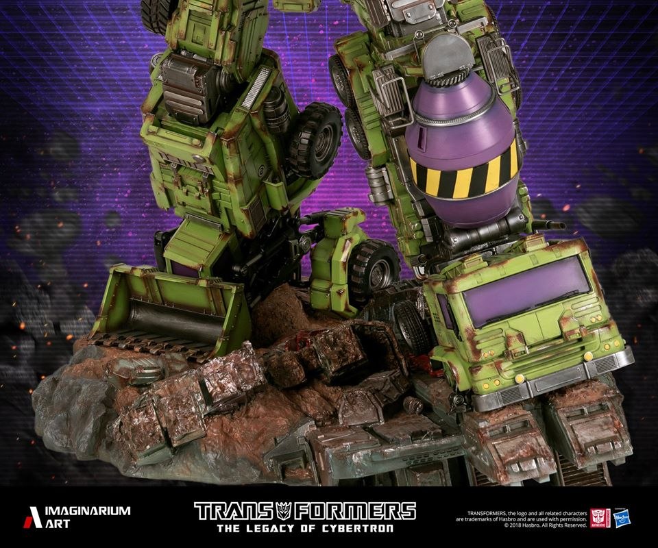 the devastator statue